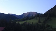 Archiv Foto Webcam Oberstaufen - Blick Hochgrat vom Biohotel Schratt 03:00