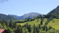 Archiv Foto Webcam Oberstaufen - Blick Hochgrat vom Biohotel Schratt 11:00