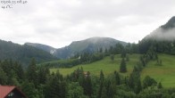 Archiv Foto Webcam Oberstaufen - Blick Hochgrat vom Biohotel Schratt 07:00