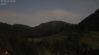 Archiv Foto Webcam Oberstaufen - Blick Hochgrat vom Biohotel Schratt 23:00