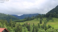 Archiv Foto Webcam Oberstaufen - Blick Hochgrat vom Biohotel Schratt 13:00