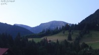 Archiv Foto Webcam Oberstaufen - Blick Hochgrat vom Biohotel Schratt 03:00