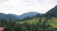 Archiv Foto Webcam Oberstaufen - Blick Hochgrat vom Biohotel Schratt 07:00