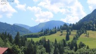 Archiv Foto Webcam Oberstaufen - Blick Hochgrat vom Biohotel Schratt 11:00