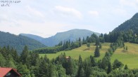 Archiv Foto Webcam Oberstaufen - Blick Hochgrat vom Biohotel Schratt 13:00