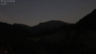 Archiv Foto Webcam Oberstaufen - Blick Hochgrat vom Biohotel Schratt 23:00