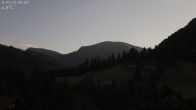 Archiv Foto Webcam Oberstaufen - Blick Hochgrat vom Biohotel Schratt 01:00
