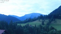 Archiv Foto Webcam Oberstaufen - Blick Hochgrat vom Biohotel Schratt 03:00