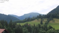 Archiv Foto Webcam Oberstaufen - Blick Hochgrat vom Biohotel Schratt 07:00