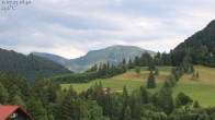 Archiv Foto Webcam Oberstaufen - Blick Hochgrat vom Biohotel Schratt 17:00