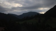 Archiv Foto Webcam Oberstaufen - Blick Hochgrat vom Biohotel Schratt 23:00