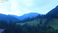 Archiv Foto Webcam Oberstaufen - Blick Hochgrat vom Biohotel Schratt 03:00