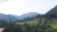 Archiv Foto Webcam Oberstaufen - Blick Hochgrat vom Biohotel Schratt 07:00
