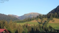 Archiv Foto Webcam Oberstaufen - Blick Hochgrat vom Biohotel Schratt 19:00