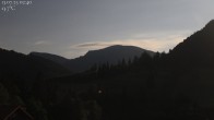 Archiv Foto Webcam Oberstaufen - Blick Hochgrat vom Biohotel Schratt 01:00
