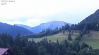 Archiv Foto Webcam Oberstaufen - Blick Hochgrat vom Biohotel Schratt 03:00