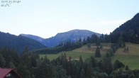 Archiv Foto Webcam Oberstaufen - Blick Hochgrat vom Biohotel Schratt 19:00