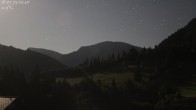 Archiv Foto Webcam Oberstaufen - Blick Hochgrat vom Biohotel Schratt 01:00