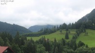 Archiv Foto Webcam Oberstaufen - Blick Hochgrat vom Biohotel Schratt 09:00