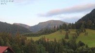 Archiv Foto Webcam Oberstaufen - Blick Hochgrat vom Biohotel Schratt 19:00