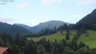 Archiv Foto Webcam Oberstaufen - Blick Hochgrat vom Biohotel Schratt 17:00