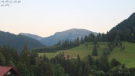 Archiv Foto Webcam Oberstaufen - Blick Hochgrat vom Biohotel Schratt 19:00