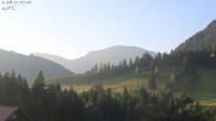 Archiv Foto Webcam Oberstaufen - Blick Hochgrat vom Biohotel Schratt 06:00