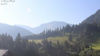 Archiv Foto Webcam Oberstaufen - Blick Hochgrat vom Biohotel Schratt 07:00