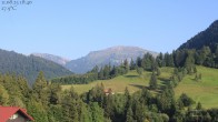 Archiv Foto Webcam Oberstaufen - Blick Hochgrat vom Biohotel Schratt 17:00