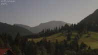 Archiv Foto Webcam Oberstaufen - Blick Hochgrat vom Biohotel Schratt 03:00