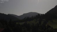 Archiv Foto Webcam Oberstaufen - Blick Hochgrat vom Biohotel Schratt 01:00