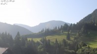 Archiv Foto Webcam Oberstaufen - Blick Hochgrat vom Biohotel Schratt 07:00