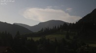 Archiv Foto Webcam Oberstaufen - Blick Hochgrat vom Biohotel Schratt 23:00