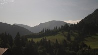 Archiv Foto Webcam Oberstaufen - Blick Hochgrat vom Biohotel Schratt 01:00