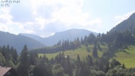 Archiv Foto Webcam Oberstaufen - Blick Hochgrat vom Biohotel Schratt 09:00
