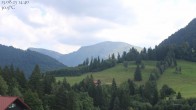 Archiv Foto Webcam Oberstaufen - Blick Hochgrat vom Biohotel Schratt 13:00