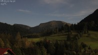 Archiv Foto Webcam Oberstaufen - Blick Hochgrat vom Biohotel Schratt 01:00