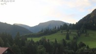 Archiv Foto Webcam Oberstaufen - Blick Hochgrat vom Biohotel Schratt 04:00