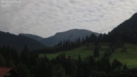 Archiv Foto Webcam Oberstaufen - Blick Hochgrat vom Biohotel Schratt 23:00