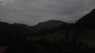 Archiv Foto Webcam Oberstaufen - Blick Hochgrat vom Biohotel Schratt 02:00