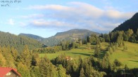Archiv Foto Webcam Oberstaufen - Blick Hochgrat vom Biohotel Schratt 15:00