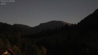 Archiv Foto Webcam Oberstaufen - Blick Hochgrat vom Biohotel Schratt 23:00
