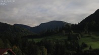 Archiv Foto Webcam Oberstaufen - Blick Hochgrat vom Biohotel Schratt 23:00