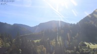 Archiv Foto Webcam Oberstaufen - Blick Hochgrat vom Biohotel Schratt 10:00