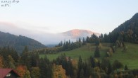 Archiv Foto Webcam Oberstaufen - Blick Hochgrat vom Biohotel Schratt 17:00