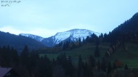 Archiv Foto Webcam Oberstaufen - Blick Hochgrat vom Biohotel Schratt 05:00