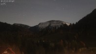 Archiv Foto Webcam Oberstaufen - Blick Hochgrat vom Biohotel Schratt 19:00
