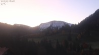 Archiv Foto Webcam Oberstaufen - Blick Hochgrat vom Biohotel Schratt 05:00