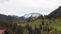 Archiv Foto Webcam Oberstaufen - Blick Hochgrat vom Biohotel Schratt 13:00