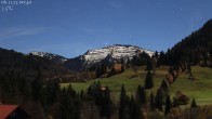 Archiv Foto Webcam Oberstaufen - Blick Hochgrat vom Biohotel Schratt 23:00